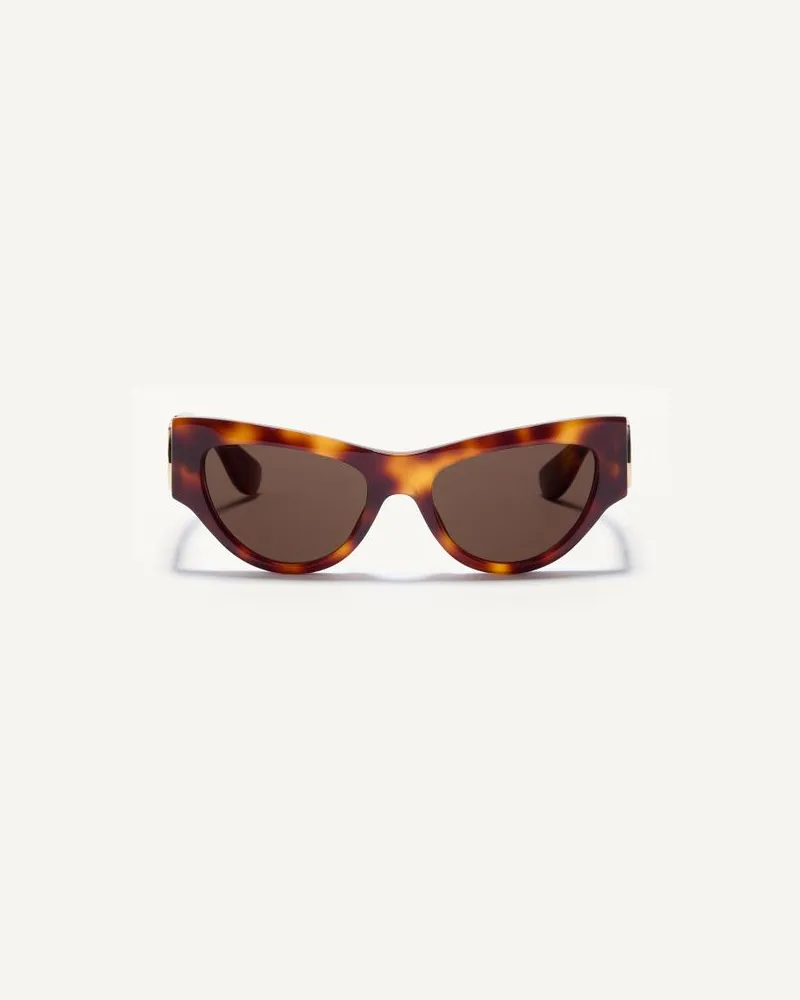 Valentino Garavani Cat-Eye-Brille aus Acetat Frau HAVANA/BRAUN Havana
