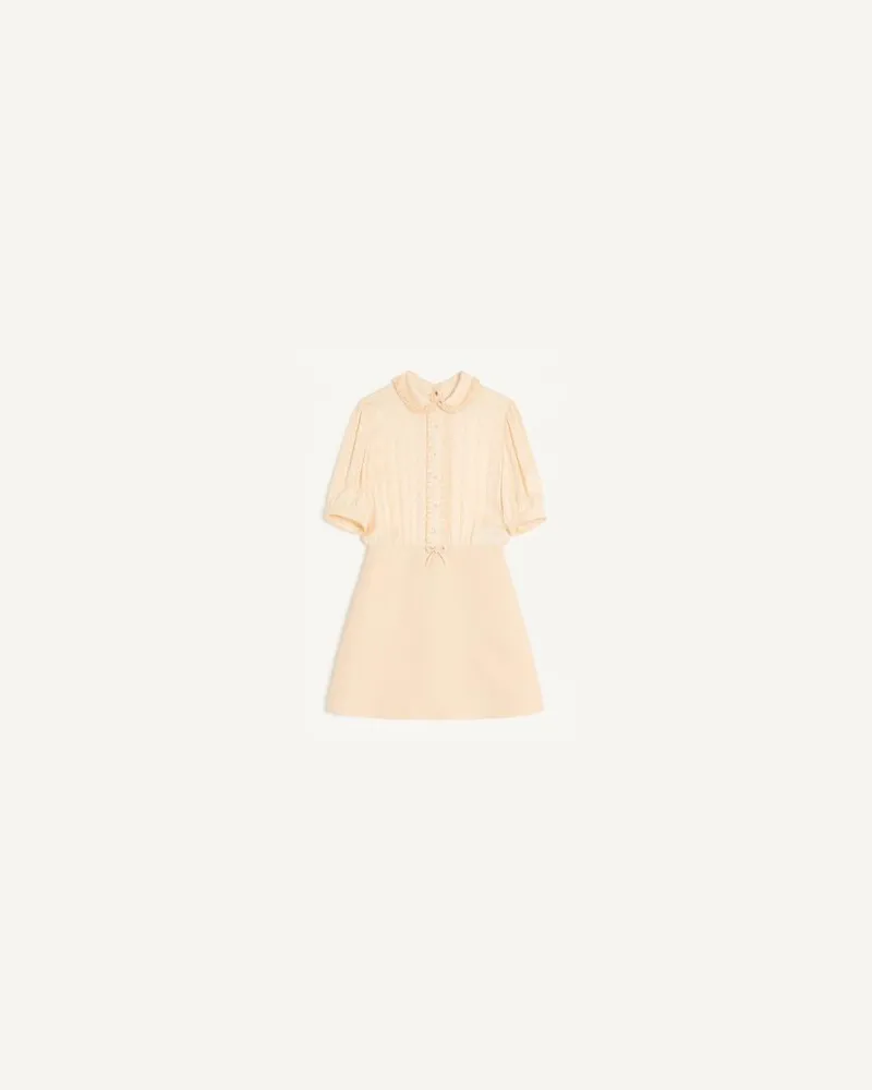 Valentino Garavani Kurzes Crepe Couture Kleid Frau BIRKE Birke
