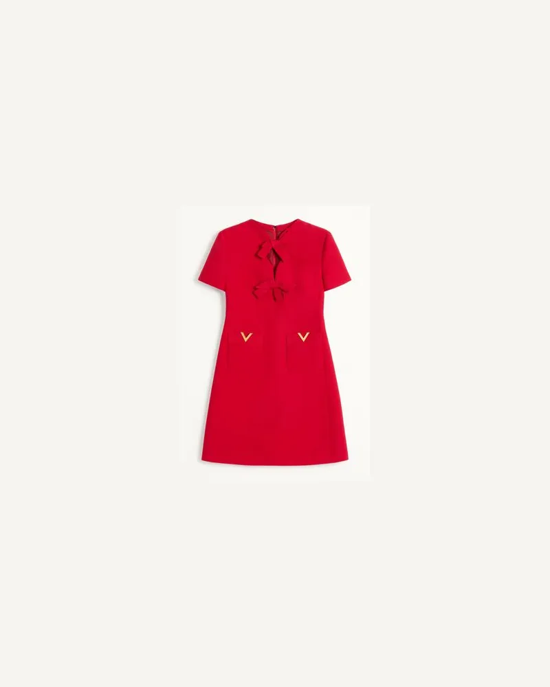 Valentino Garavani KURZES CREPE COUTURE KLEID Frau PARIS Paris