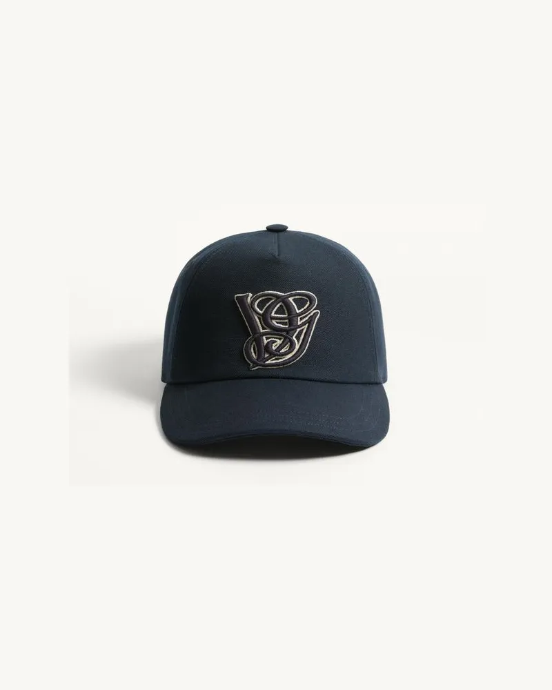 Valentino Garavani Valentino Garavani Basecap Aus Baumwolle Mit Stickerei Mann BLAU Blau