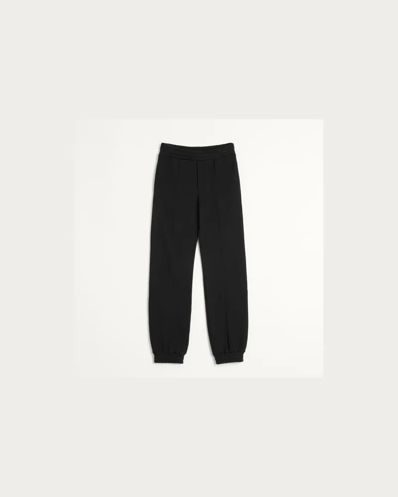 Valentino Garavani Joggers Aus Baumwolle Mit Chez Valentino Patch Mann SCHWARZ Schwarz