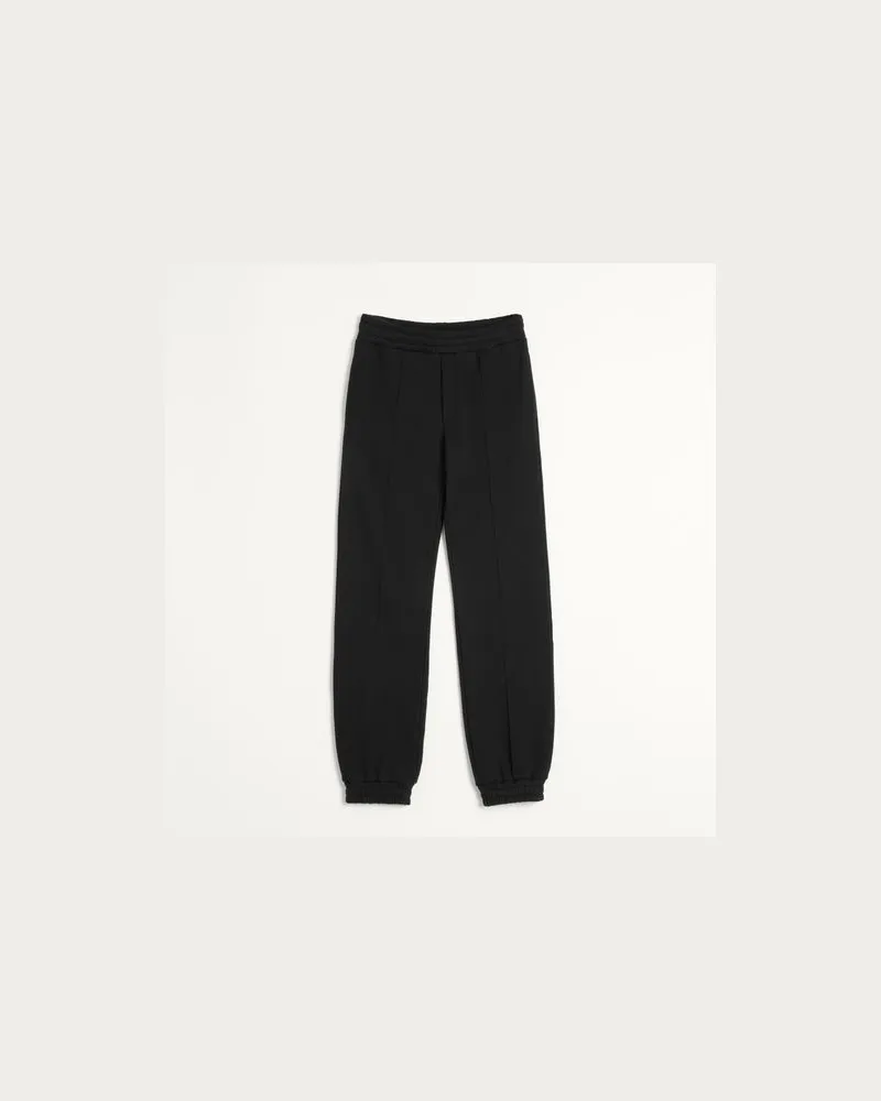Valentino Garavani Joggers Aus Baumwolle Mit Chez Valentino Patch Mann SCHWARZ Schwarz