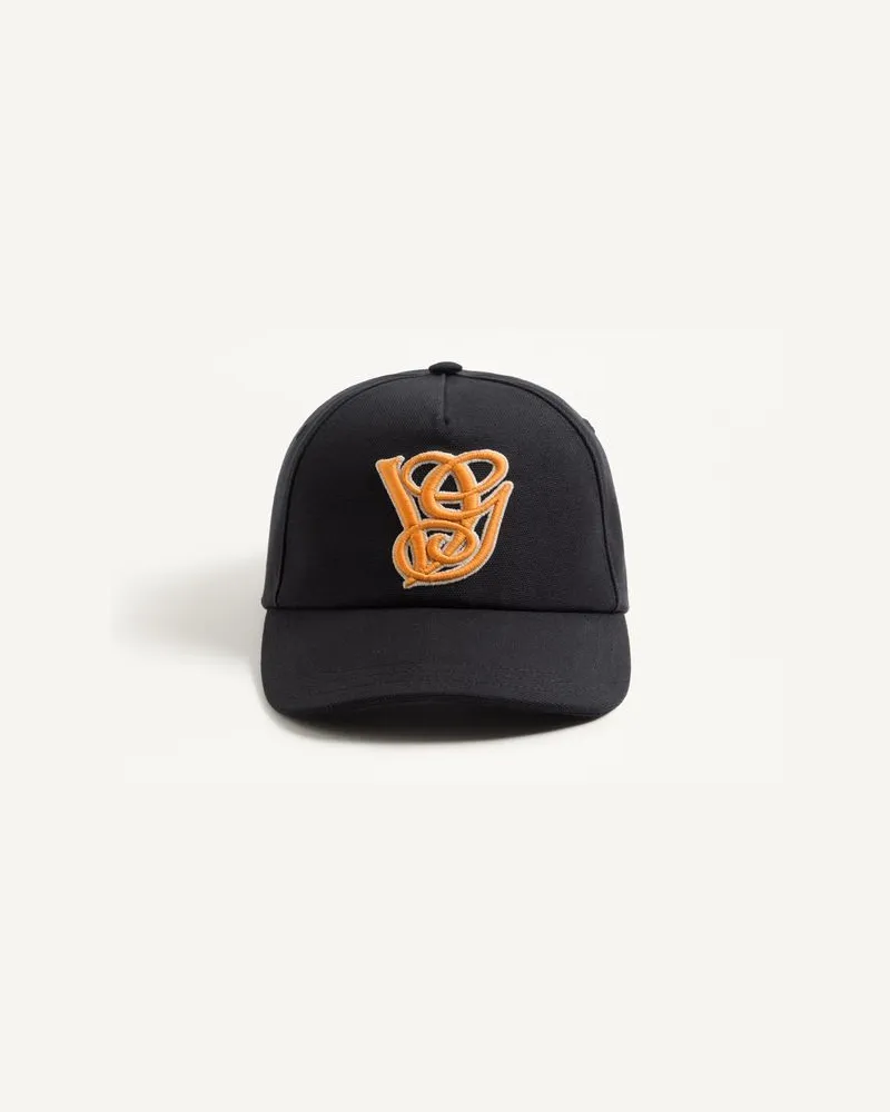 Valentino Garavani Valentino Garavani Basecap Aus Baumwolle Mit Stickerei Mann SCHWARZ Schwarz