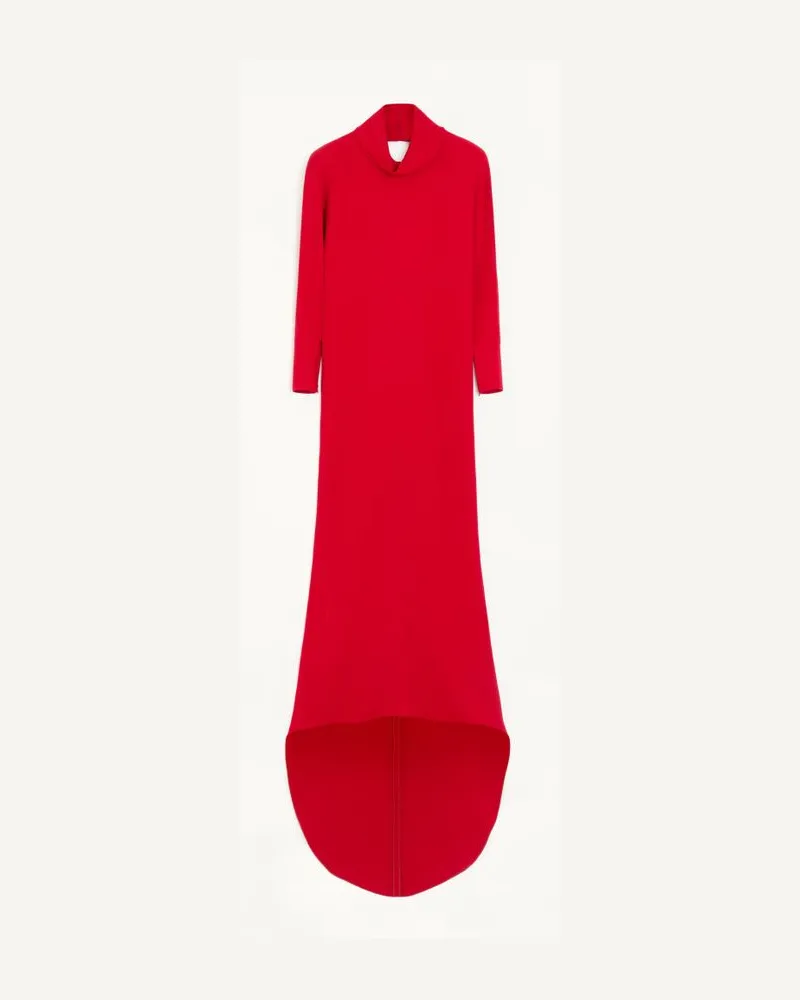 Valentino Garavani LANGES KLEID AUS CADY COUTURE Frau PARIS Paris