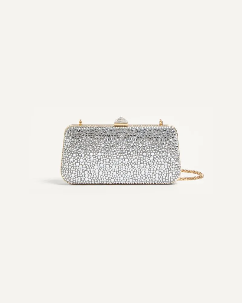 Valentino Garavani Carry Secrets Strass-Minaudière Frau CRYSTAL Crystal
