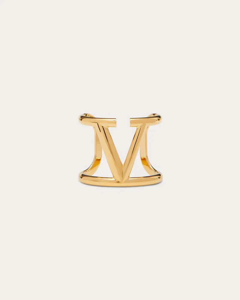 Valentino Garavani Armband Vlogo Signature Aus Metall Frau GOLD Gold