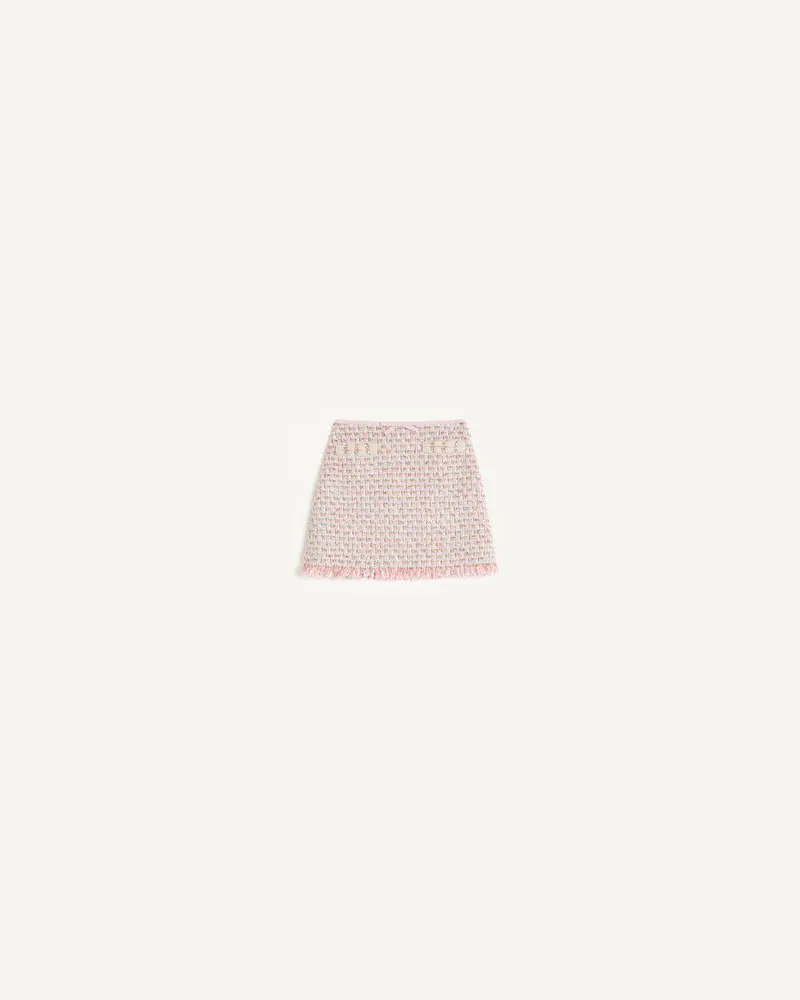 Valentino Garavani Rock Aus Ribbon-Tweed Frau MULTICOLOR Multicolor
