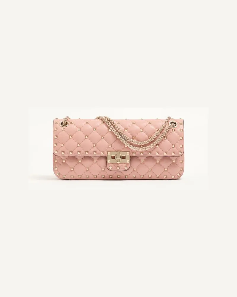 Valentino Garavani Valentino Garavani Rockstud Spike Mittelgrosse Schultertasche Aus Ziegenleder Frau PHARD Phard