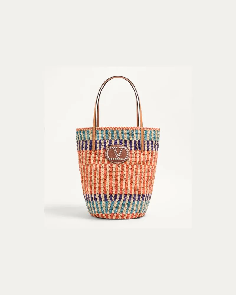 Valentino Garavani Valentino Garavani Raffia Shopper Frau MULTICOLOR Multicolor