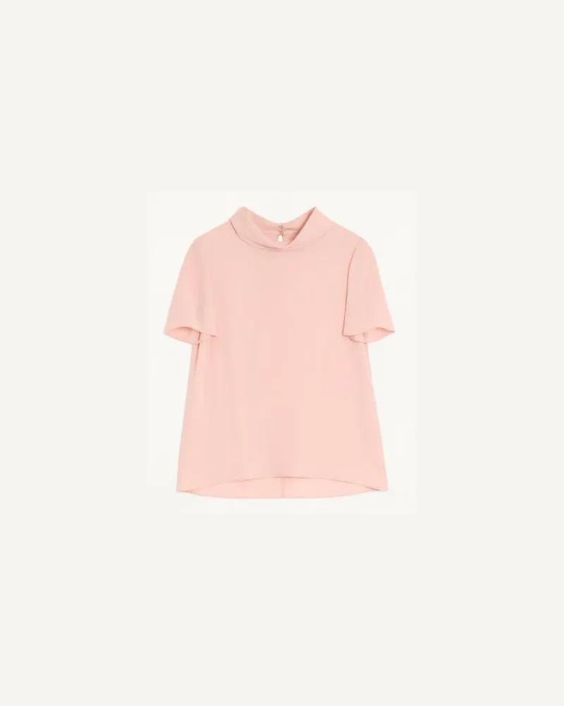 Valentino Garavani Top Aus Georgette Frau ROSE Rose