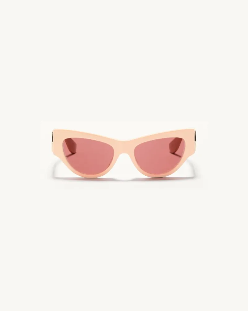 Valentino Garavani Cat-Eye-Brille aus Acetat Frau BEIGE/BRAUN Beige