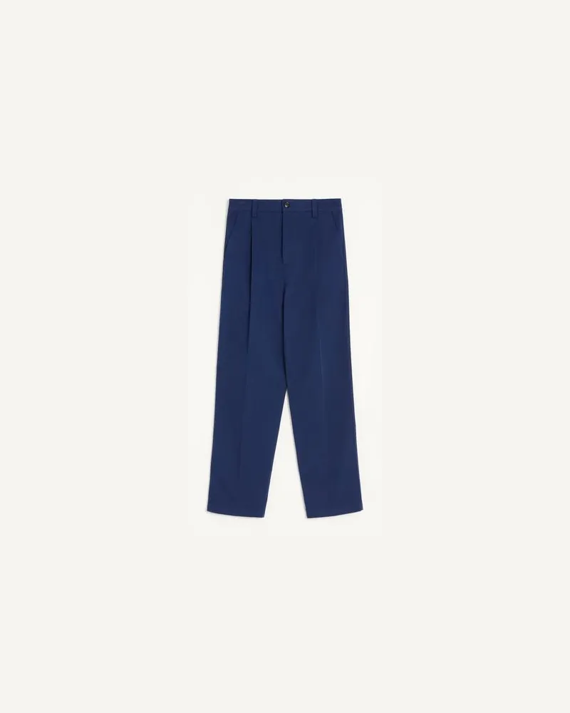 Valentino Garavani Valentino Hose aus Baumwollgabardine Mann KORNBLUMENBLAU Kornblumenblau