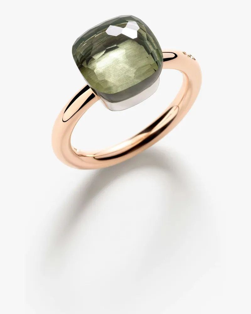 Pomellato Klassischer Ring Nudo Grün