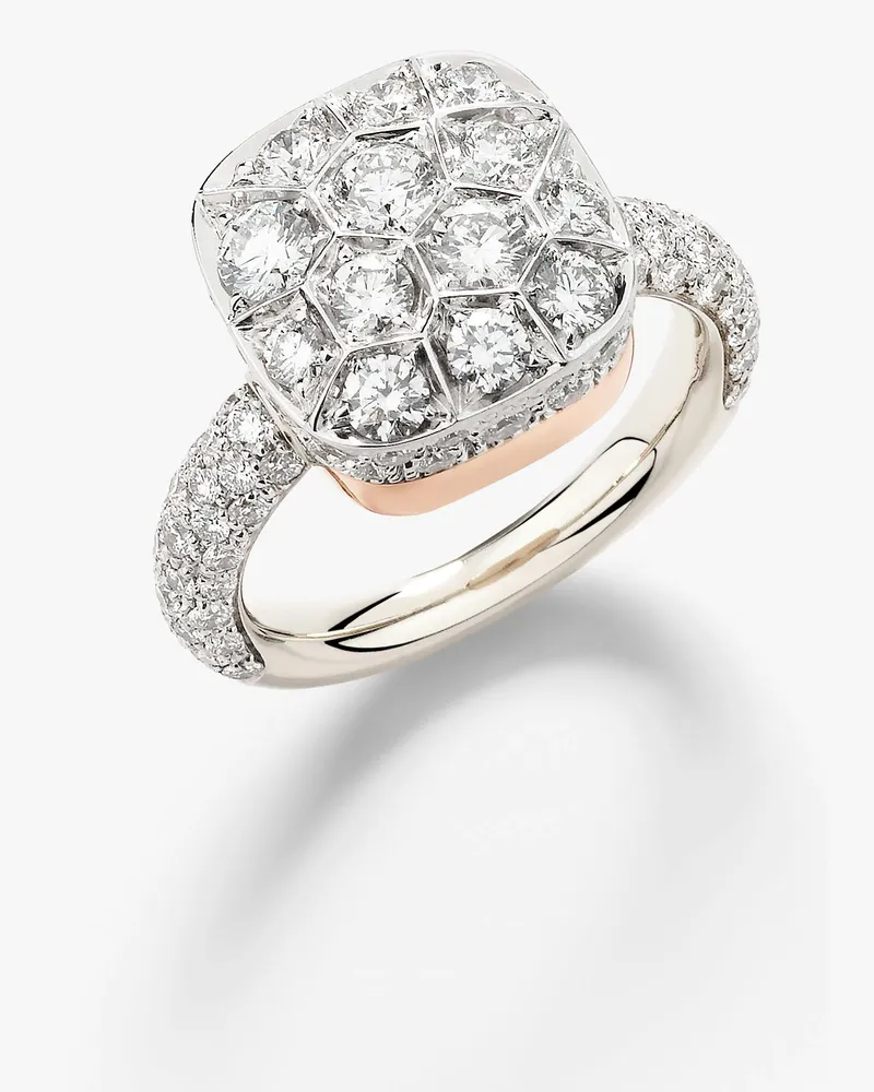 Pomellato Solitaire Grosser Ring Nudo 