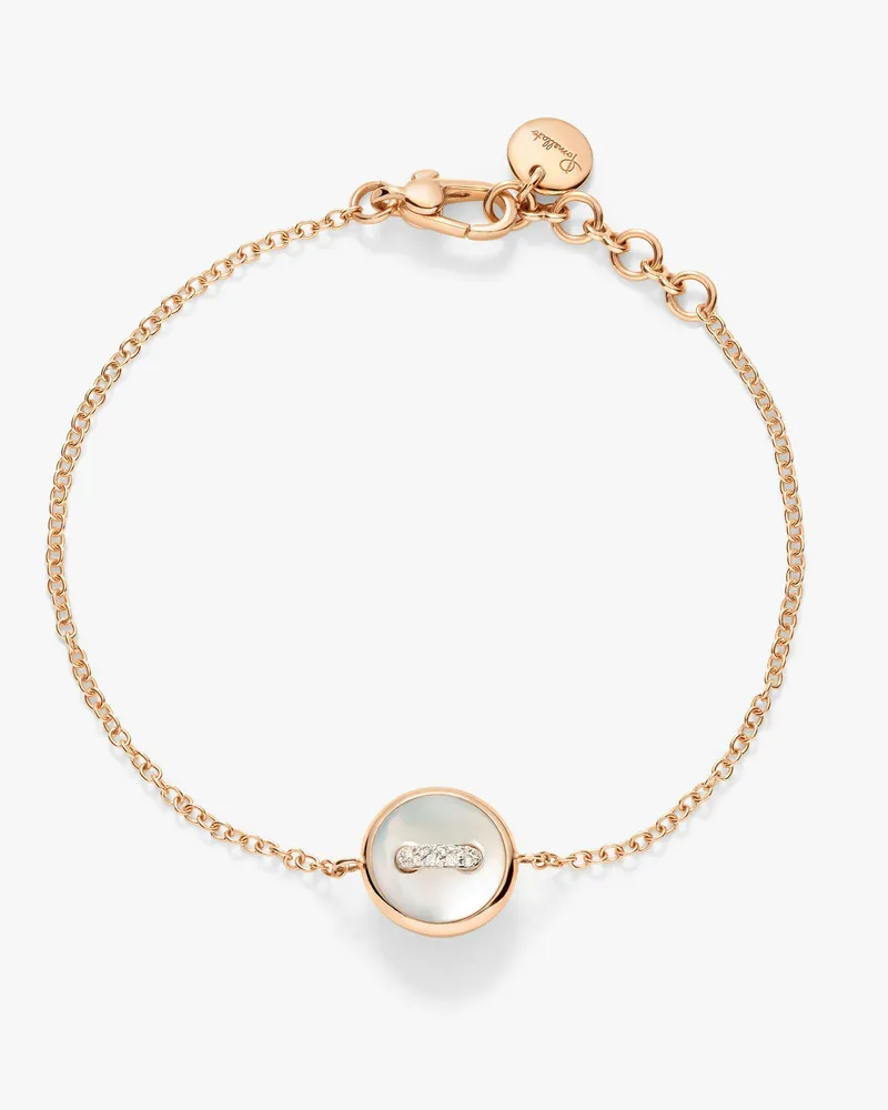 Pomellato Pom Pom Dot Armband Weiß