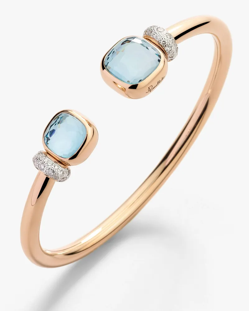 Pomellato Armband Nudo Blau