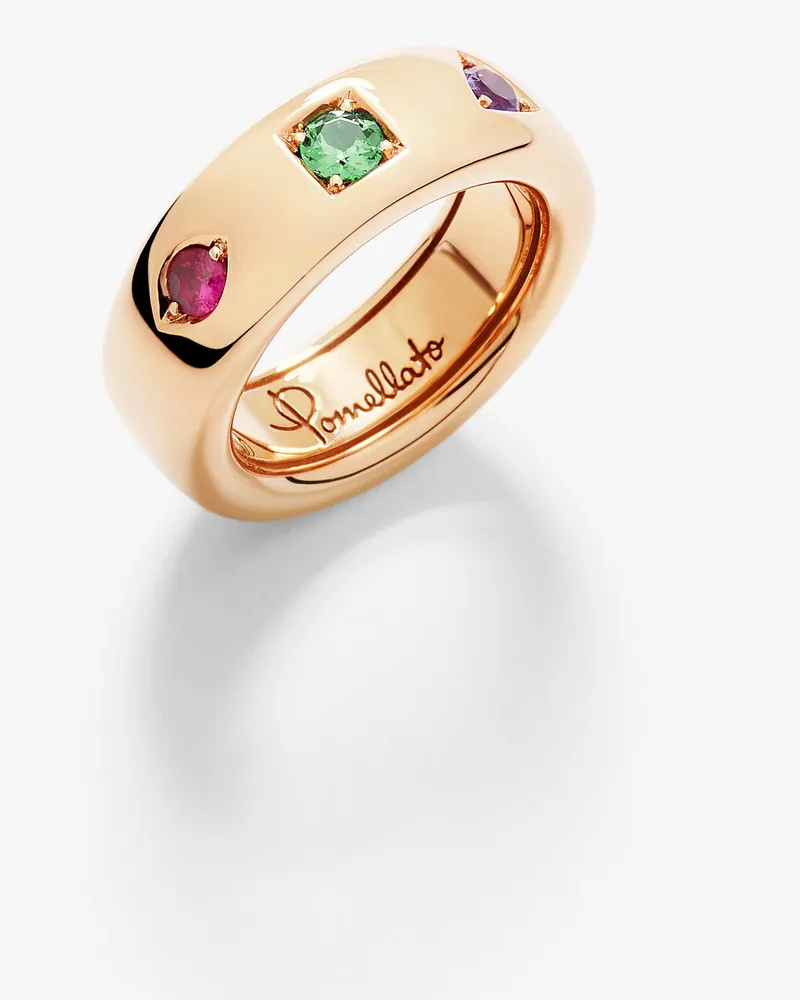 Pomellato Iconica Slim Ring Mehrfarbig
