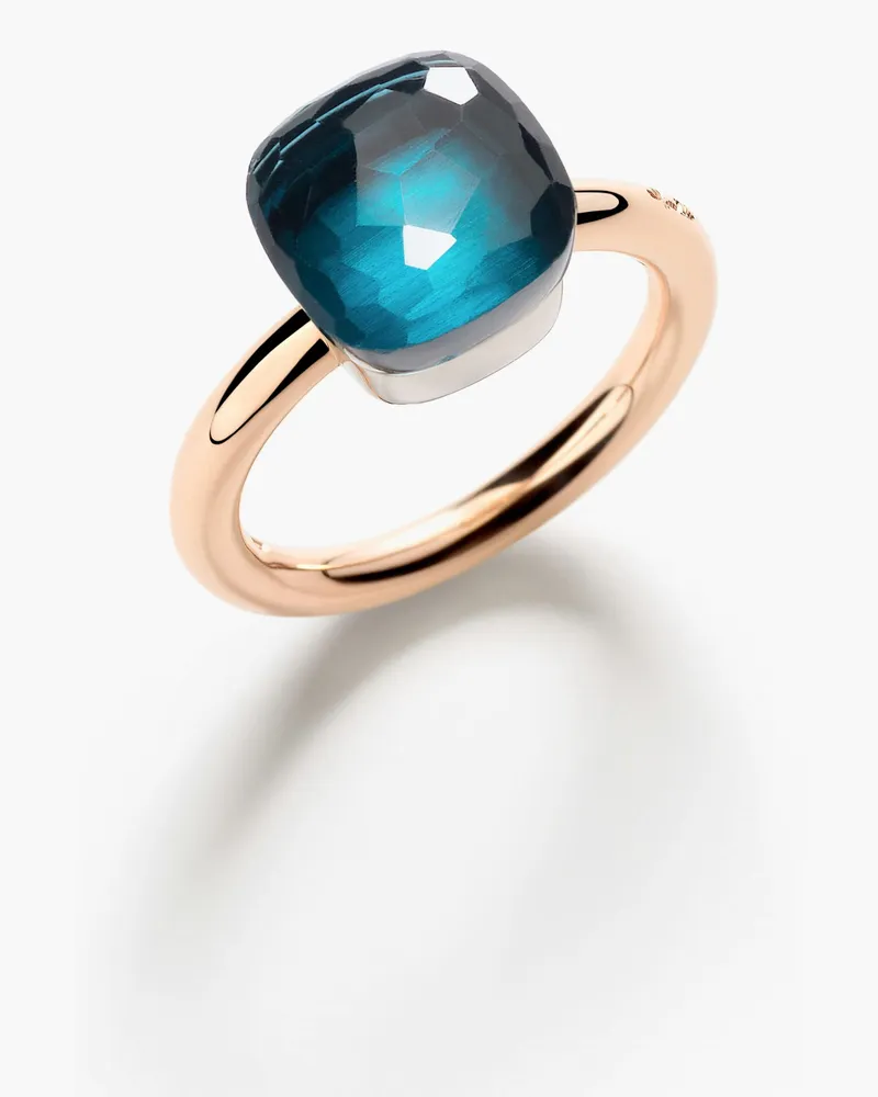 Pomellato Ring Nudo Classic Blau
