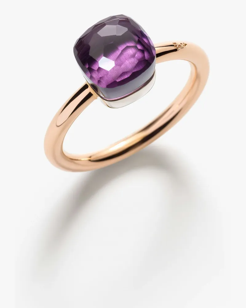 Pomellato Kleiner Ring Nudo Violett