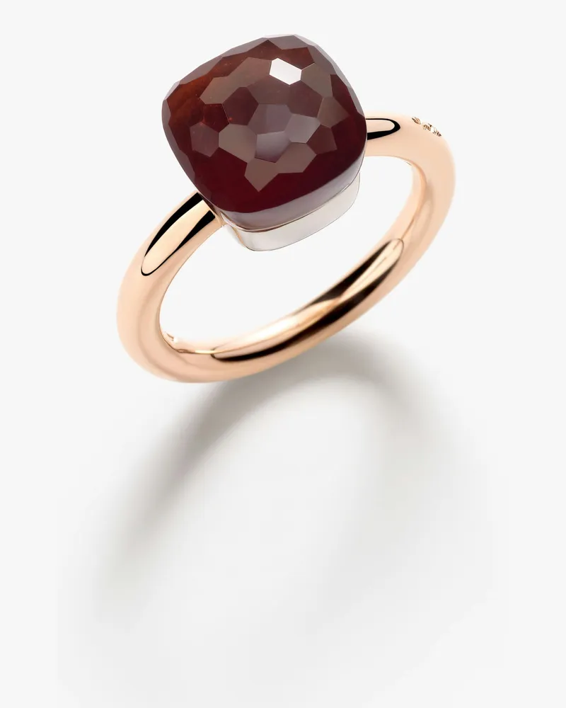 Pomellato Klassischer Ring Nudo Rot