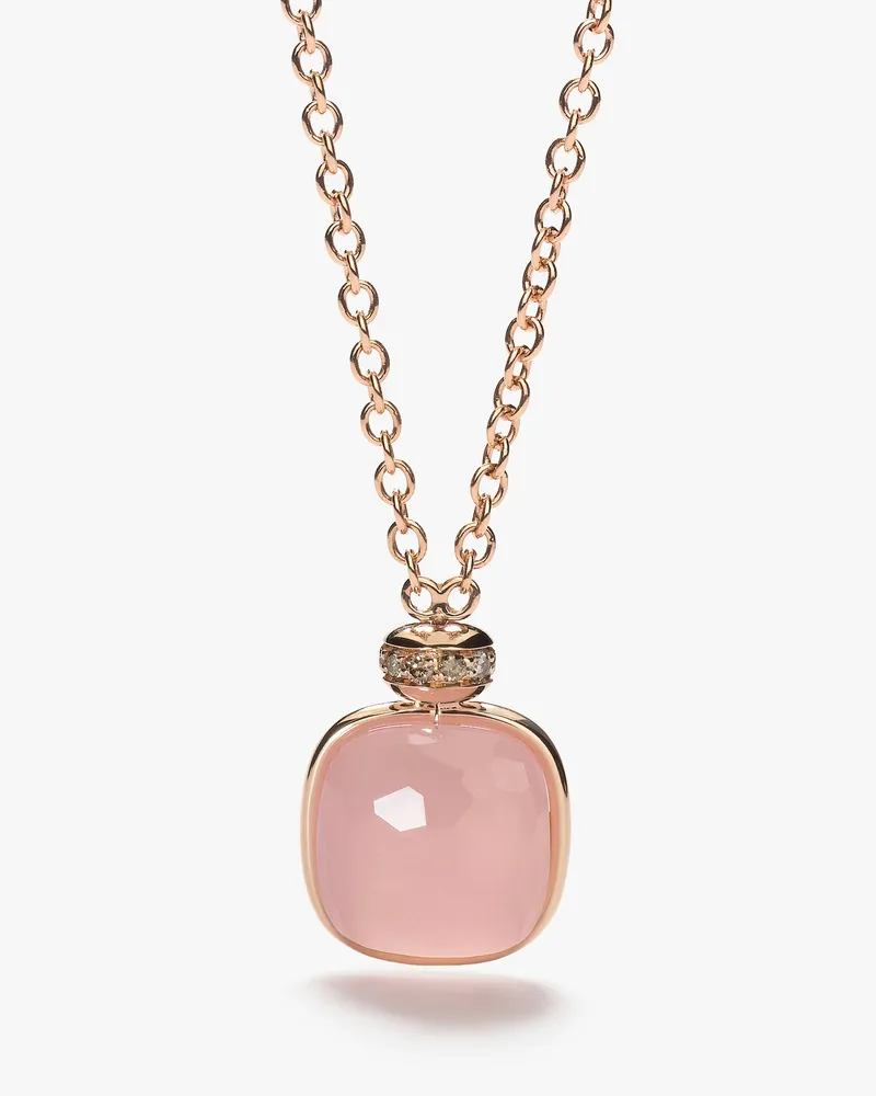 Pomellato Nudo Classic Halskette mit Anhänger Rose