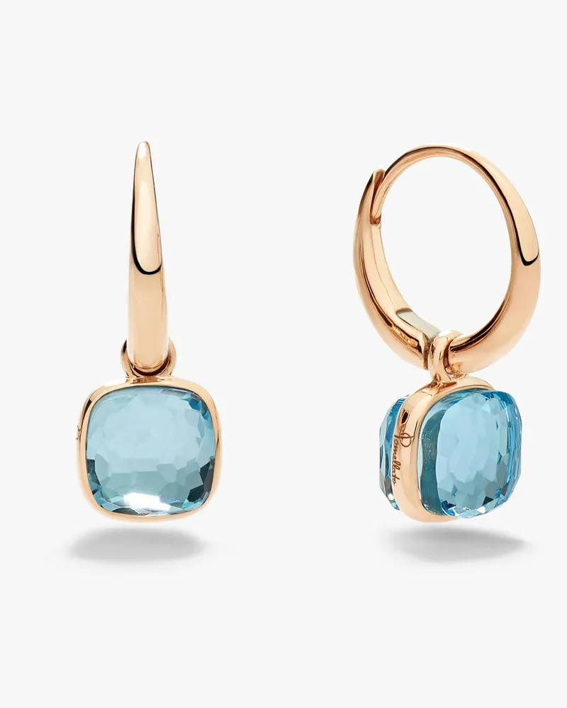 Pomellato Nudo Mini Ohrringe Blau