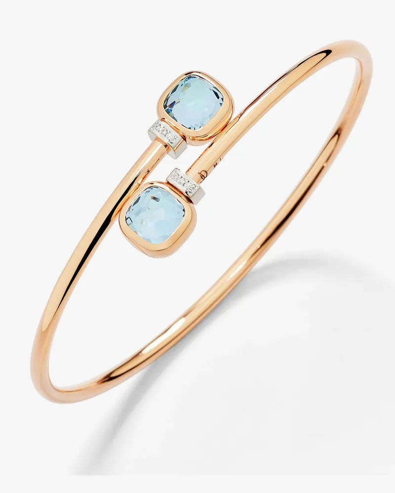 Pomellato Nudo Mini Armreif Blau