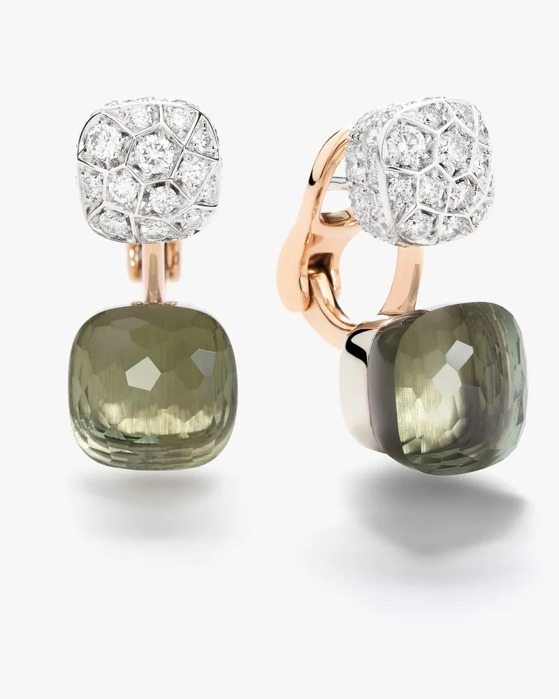 Pomellato Nudo Ohrringe Grün