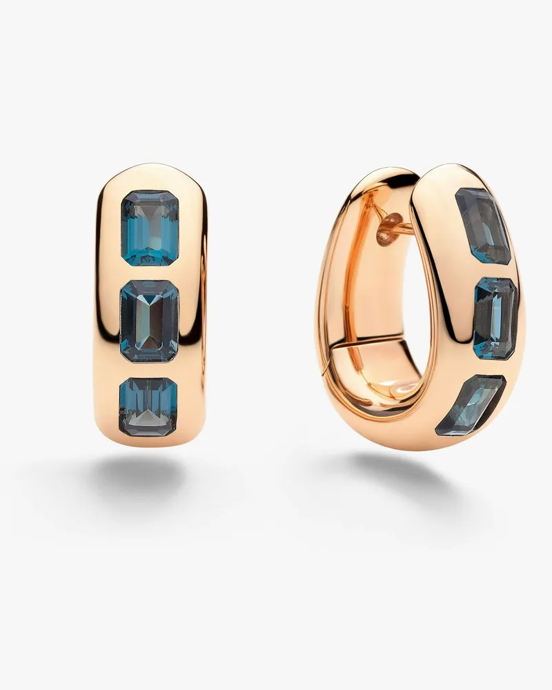 Pomellato Ohrringe Iconica Blau
