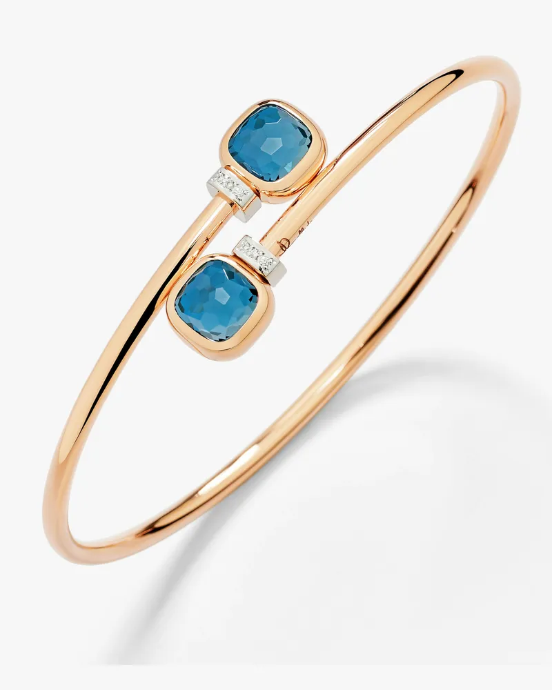 Pomellato Nudo Mini Armreif Blau