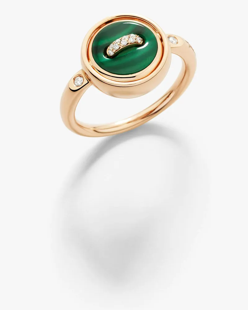 Pomellato Pom Pom Dot Wendbarer Ring Grün