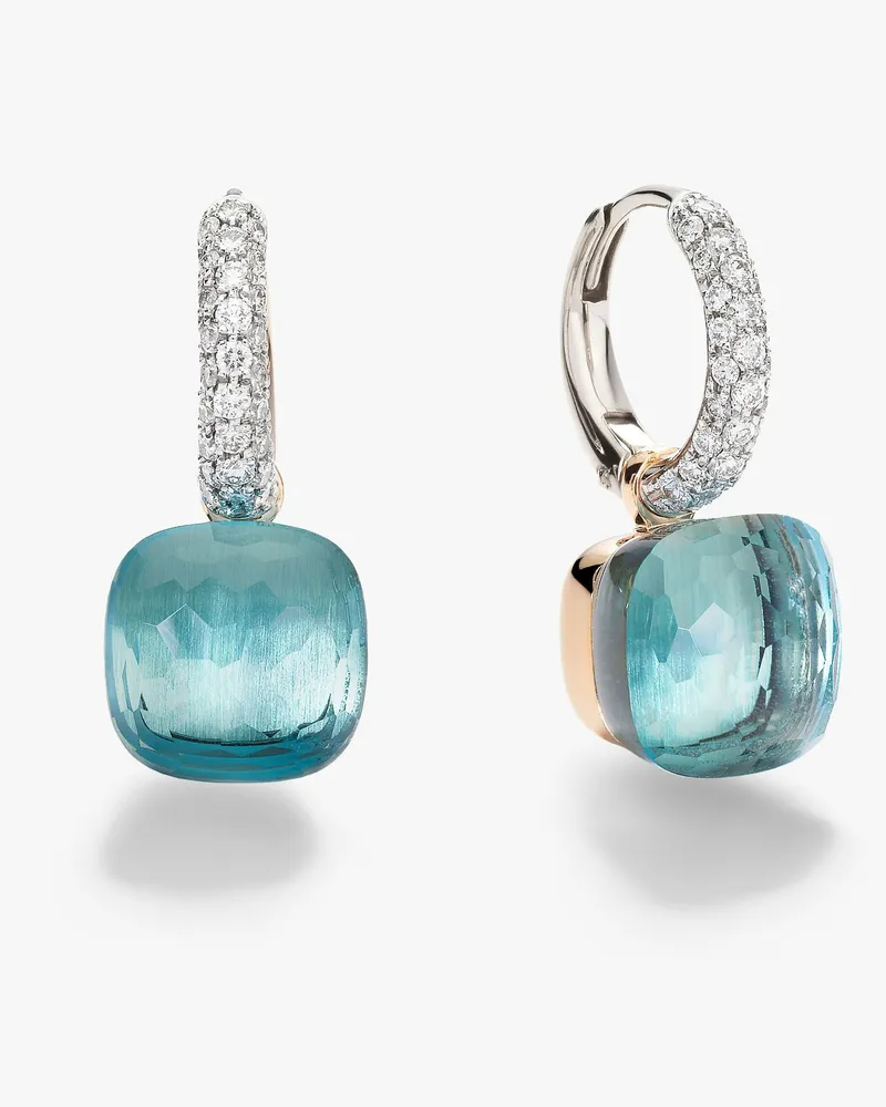 Pomellato Ohrringe Nudo Blau