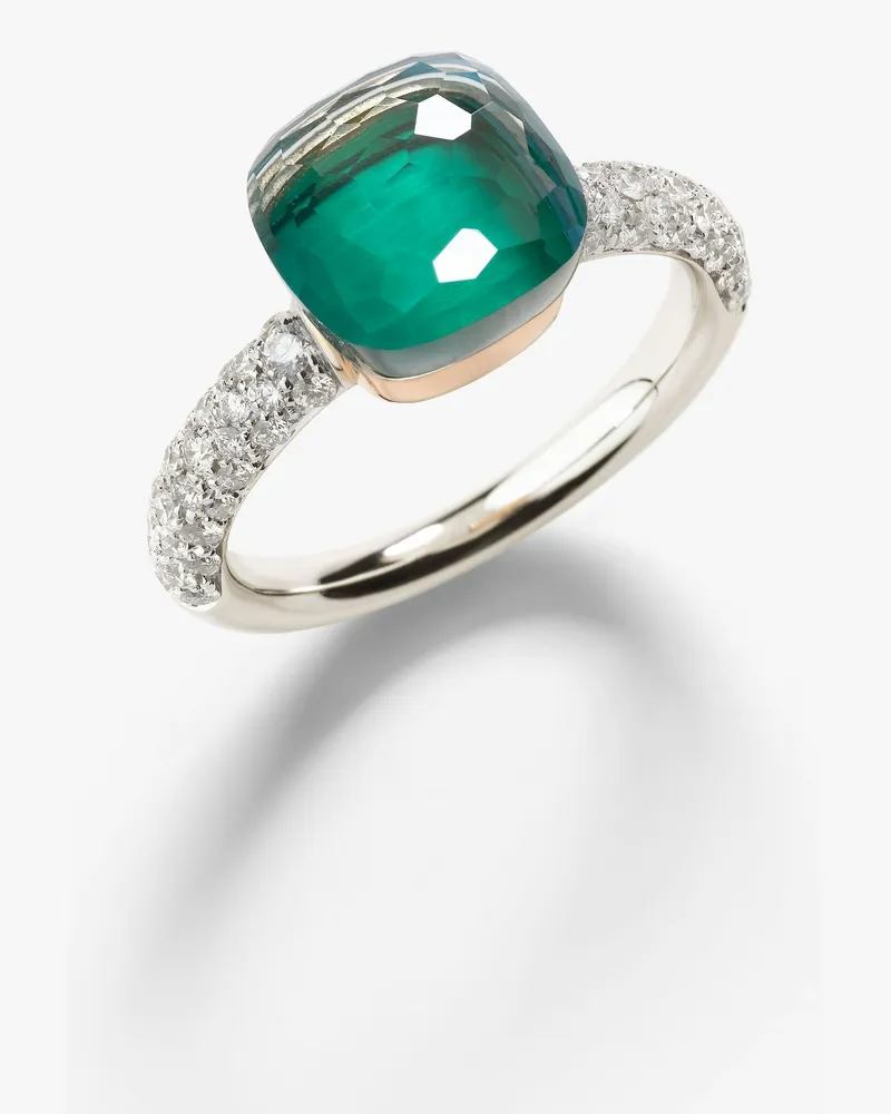 Pomellato Klassischer Ring Nudo Blau