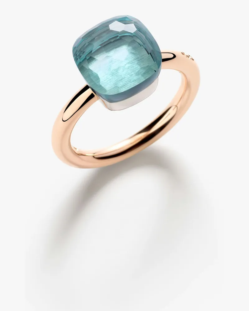 Pomellato Ring Nudo Classic Blau