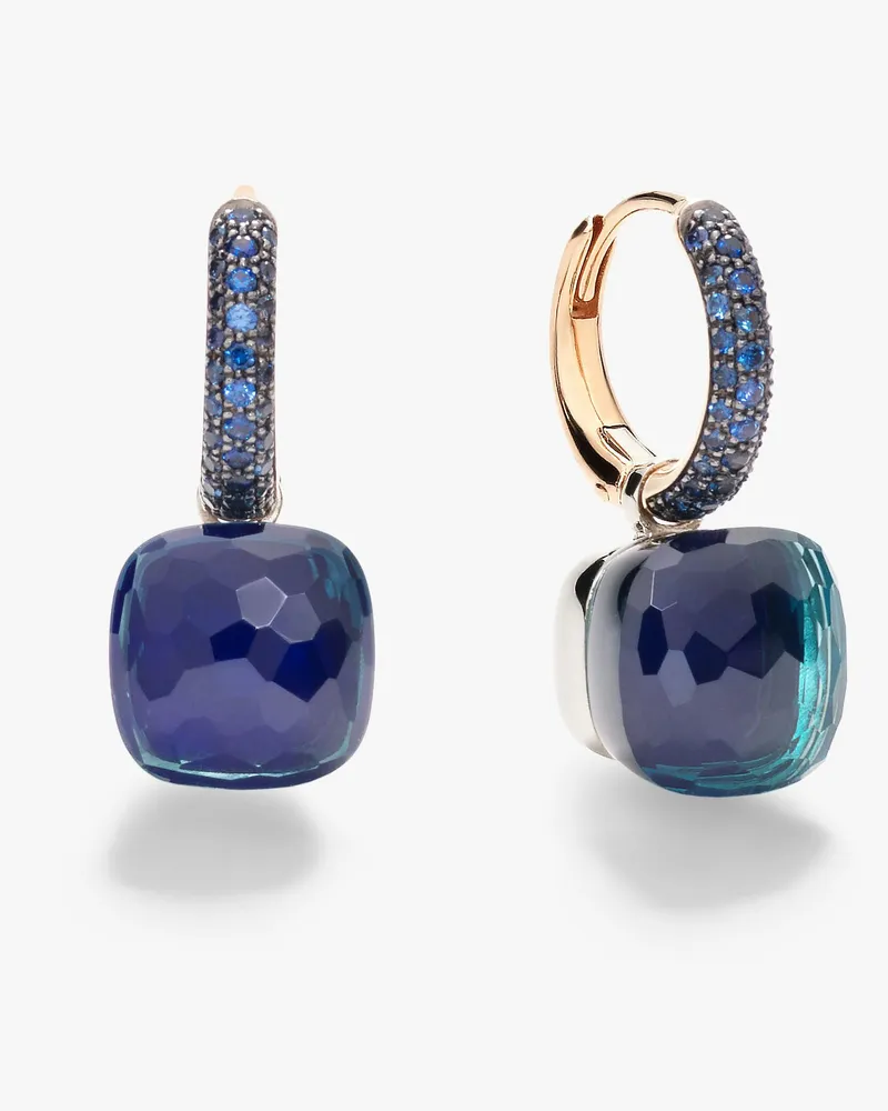 Pomellato Ohrringe Nudo Classic Blau