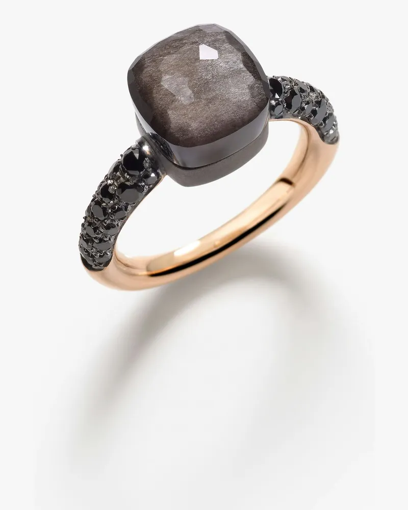 Pomellato Kleiner Ring Nudo Grau