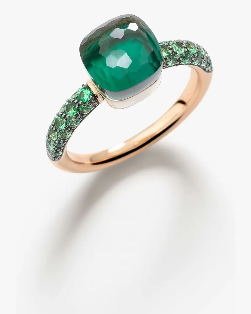 Pomellato Ring Nudo Petit Grün