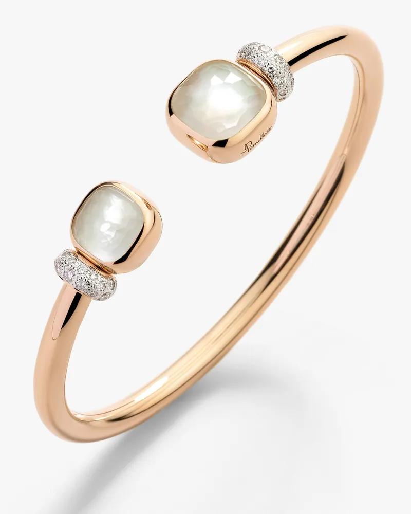 Pomellato Armband Nudo Weiß