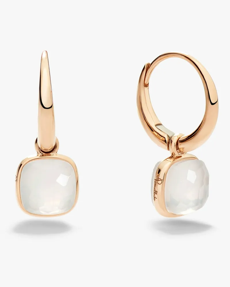 Pomellato Nudo Mini Ohrringe Weiß