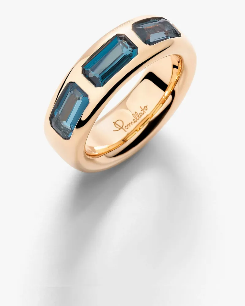 Pomellato Ring Iconica Blau