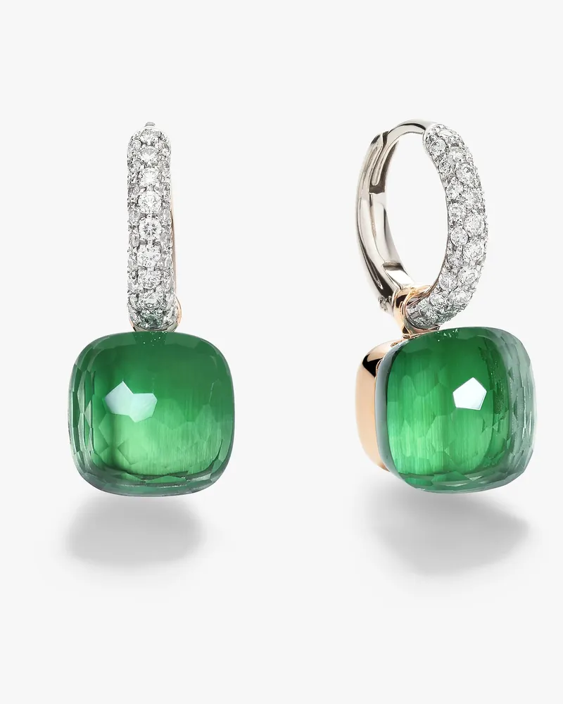 Pomellato Nudo Classic Ohrringe Grün
