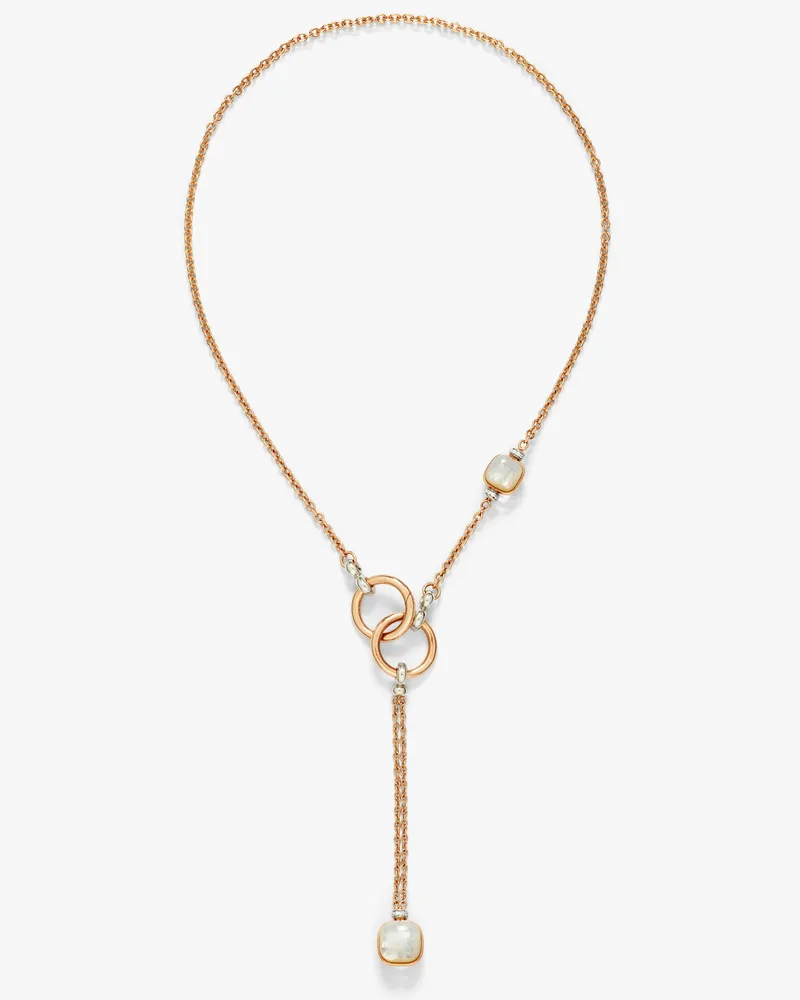 Pomellato Halskette Nudo Weiß