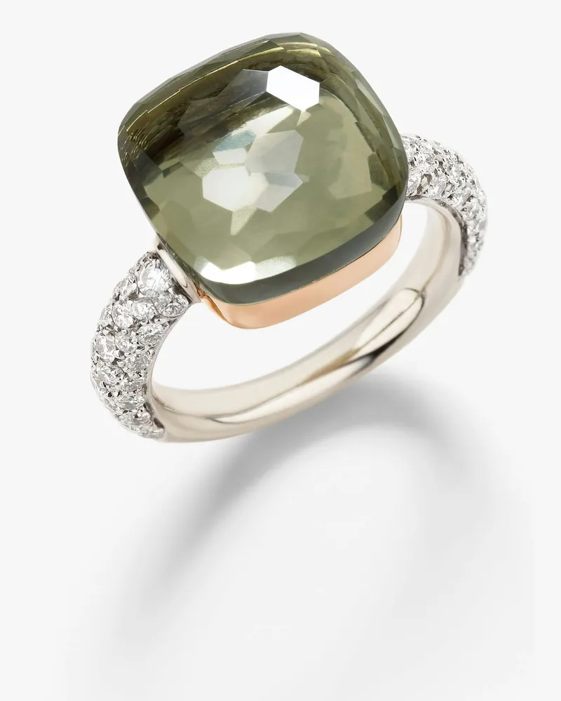Pomellato Ring Nudo Grün