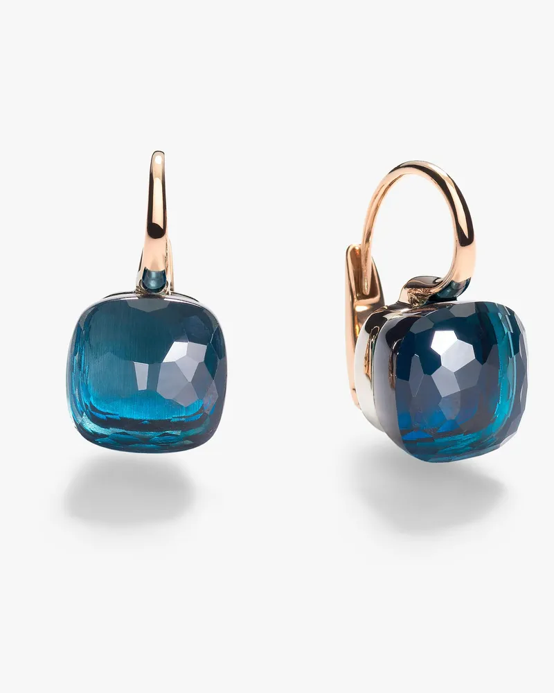 Pomellato Ohrringe Nudo Classic Blau