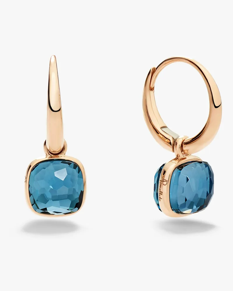 Pomellato Nudo Mini Ohrringe Blau