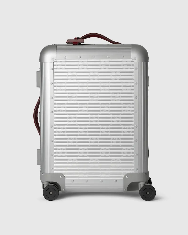 Gucci Porter Kabinentrolley Plus Silver