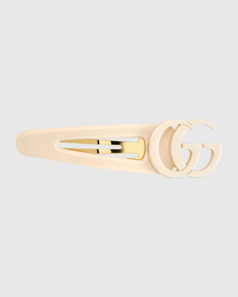 Gucci Haarspange mit Doppel G Undefined