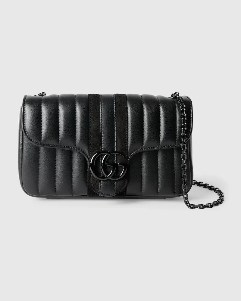 Gucci GG Marmont Small Shoulder Bag Schwarz