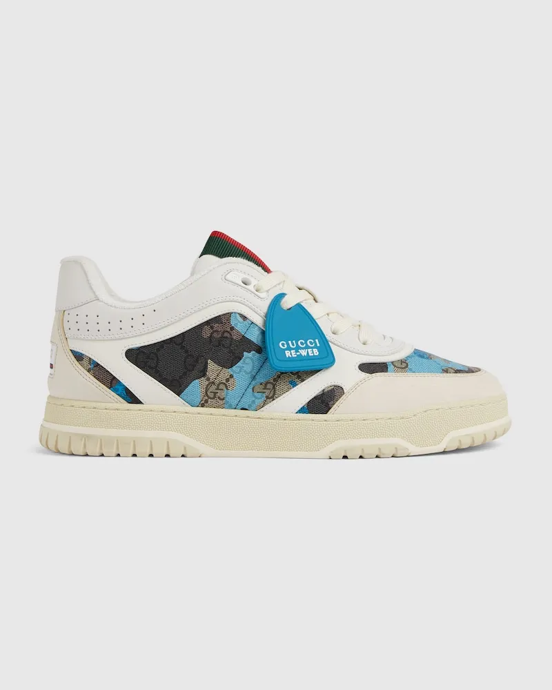 Gucci Re-Web Herrensneaker, Größe Weiß