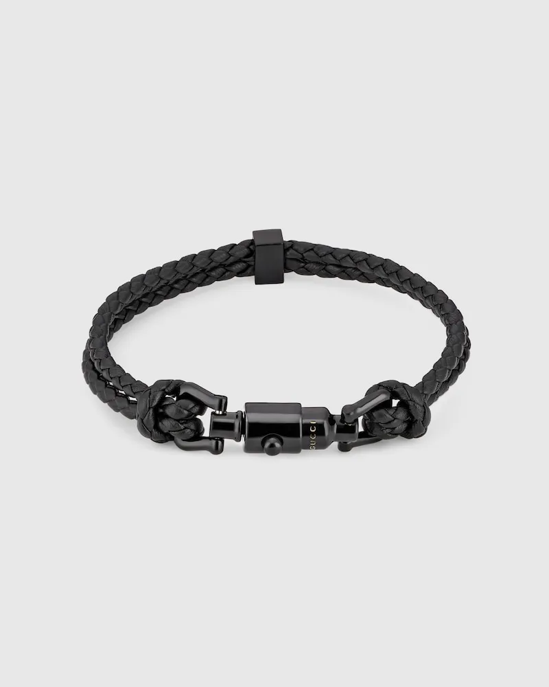 Gucci Geflochtenes Armband mit Kolbendetail Undefined